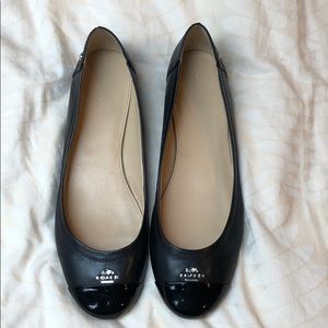 Coach leather flats “Chelsea”